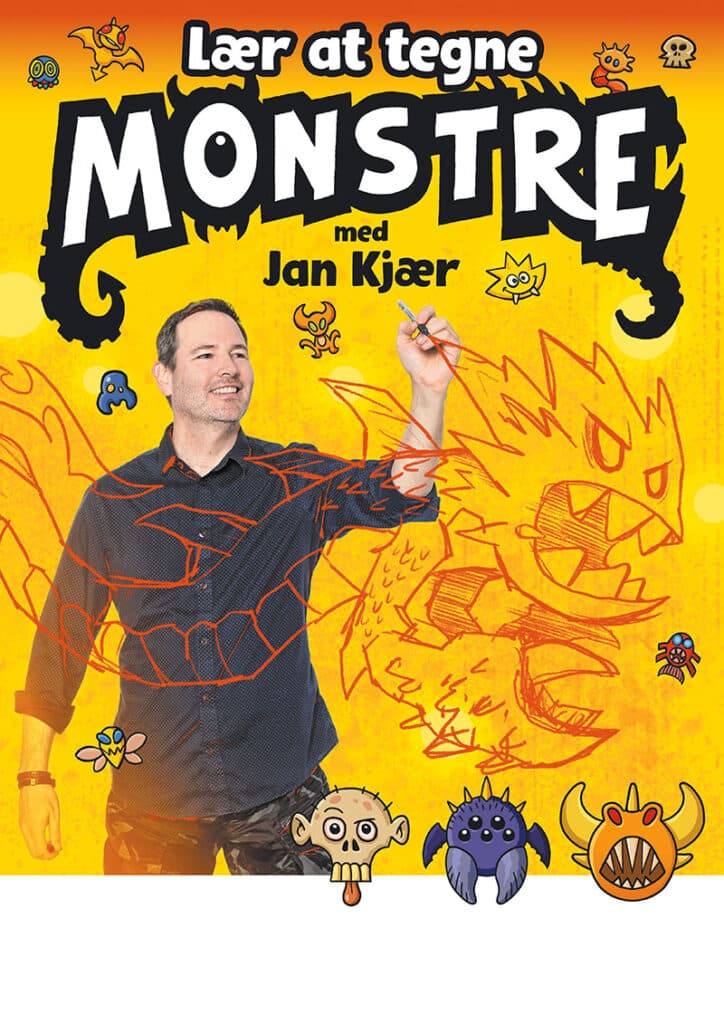 Lær at tegne monstre med Jan Kjær